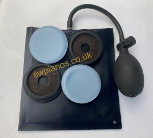 inflatable air wedge tool and piano lifter