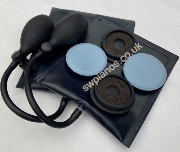 set of gliding piano castor cups with 2 air wedge bags set of gliding piano castor cups with 2 air wedge bags