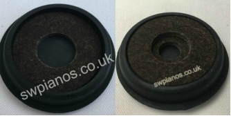 Button to buy gliding piano castor cups for pianos with different castors on the front and the back of the piano.