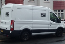 SW Piano movers' van